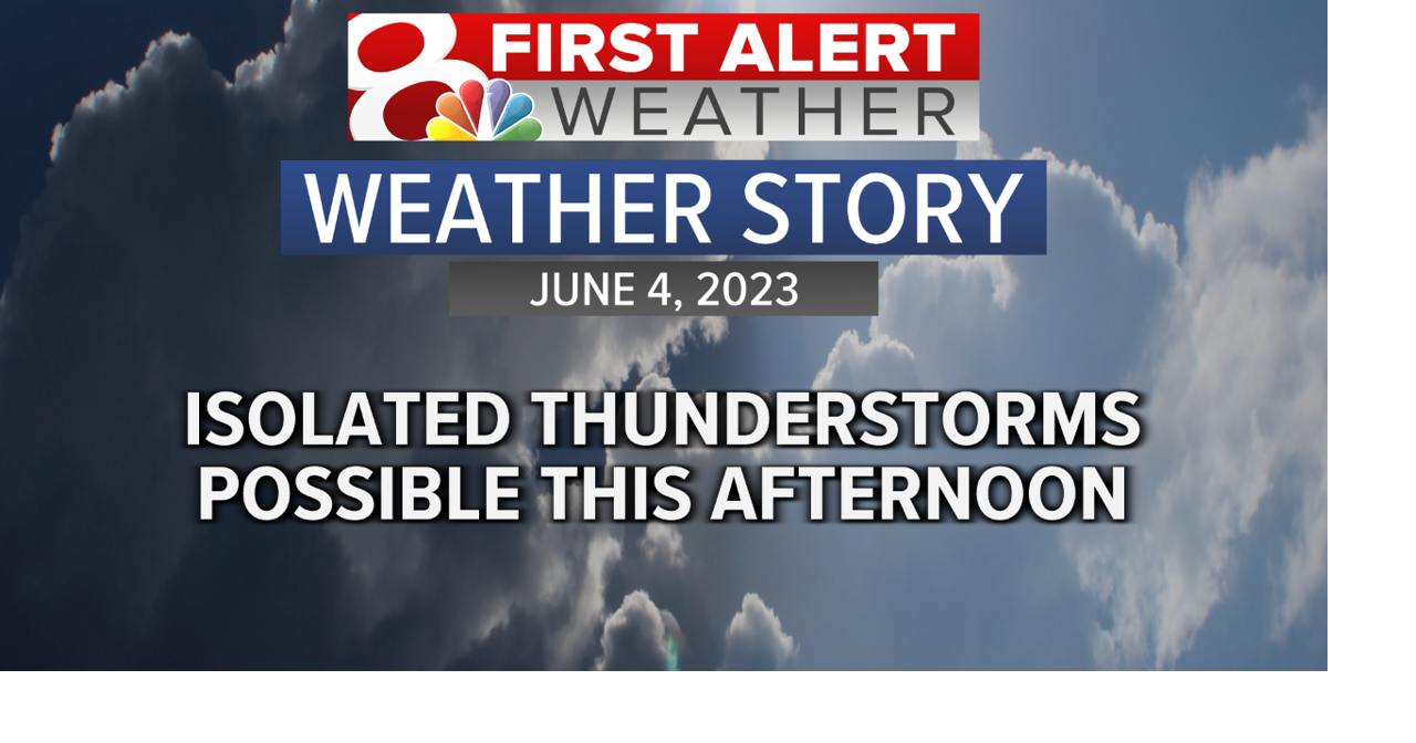 Forecast: Isolated Thunderstorms Possible Today | Weather | komu.com