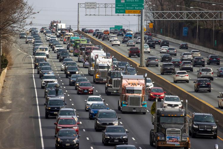 Trucker convoy laps Washington, DC, beltway to protest Covid ...