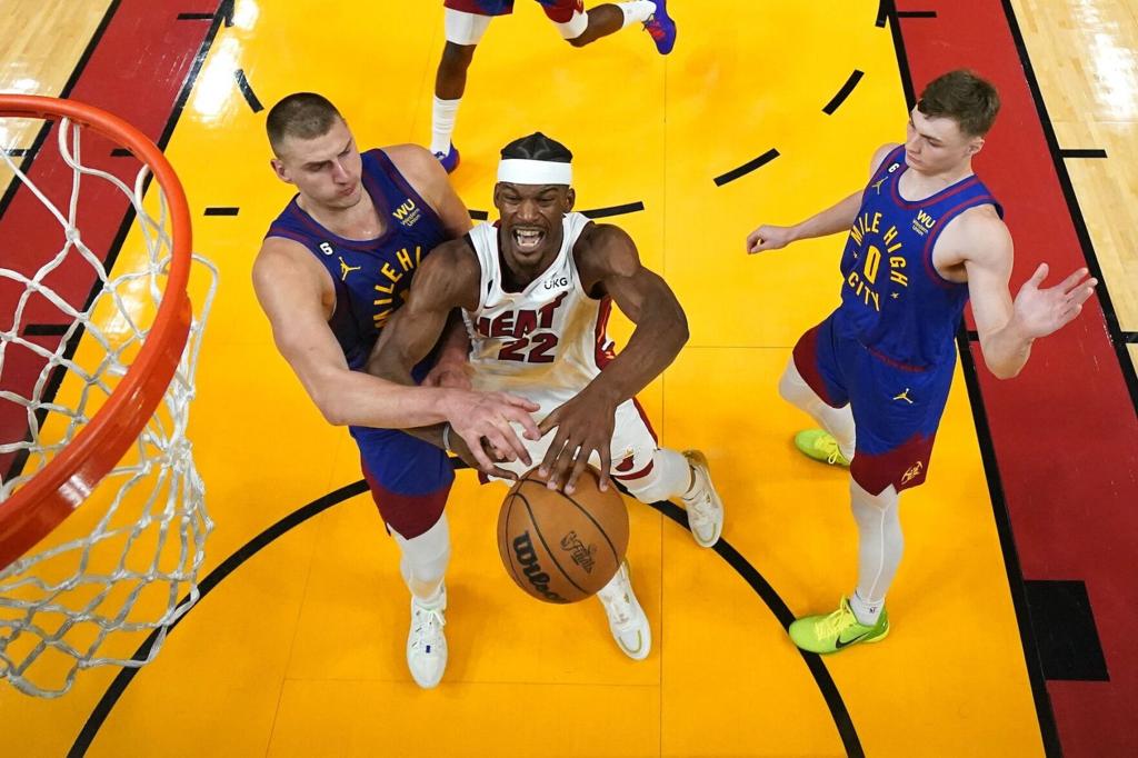 NBA Finals: Nuggets lead Heat; Jokic scores 32 point triple-double