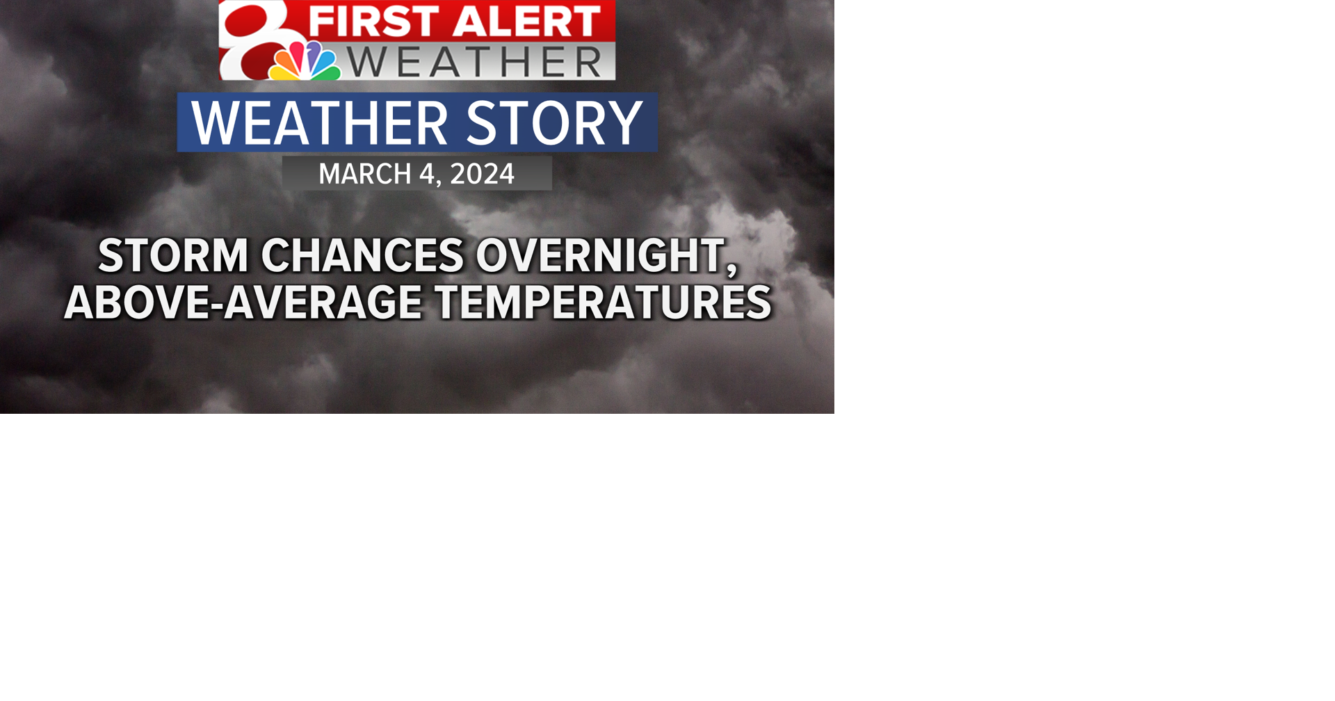 Forecast: Tracking another mild week, a few rain chances | Weather ...