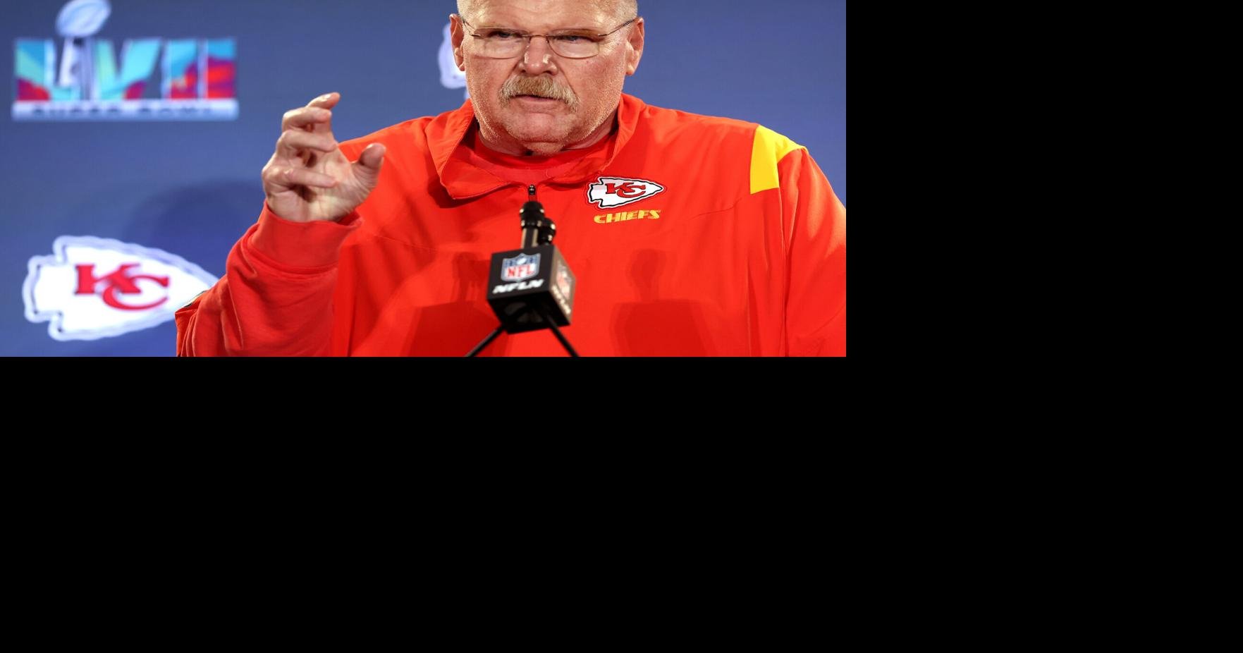 Andy Reid in the lead spot in AP's NFL Top 5 head coach rankings