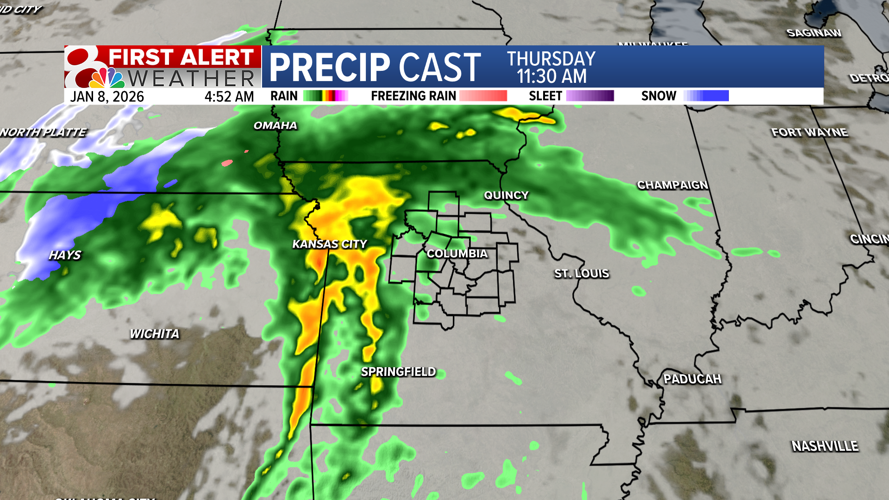 Forecast: Tracking rain chances, cooler into the weekend | Weather ...