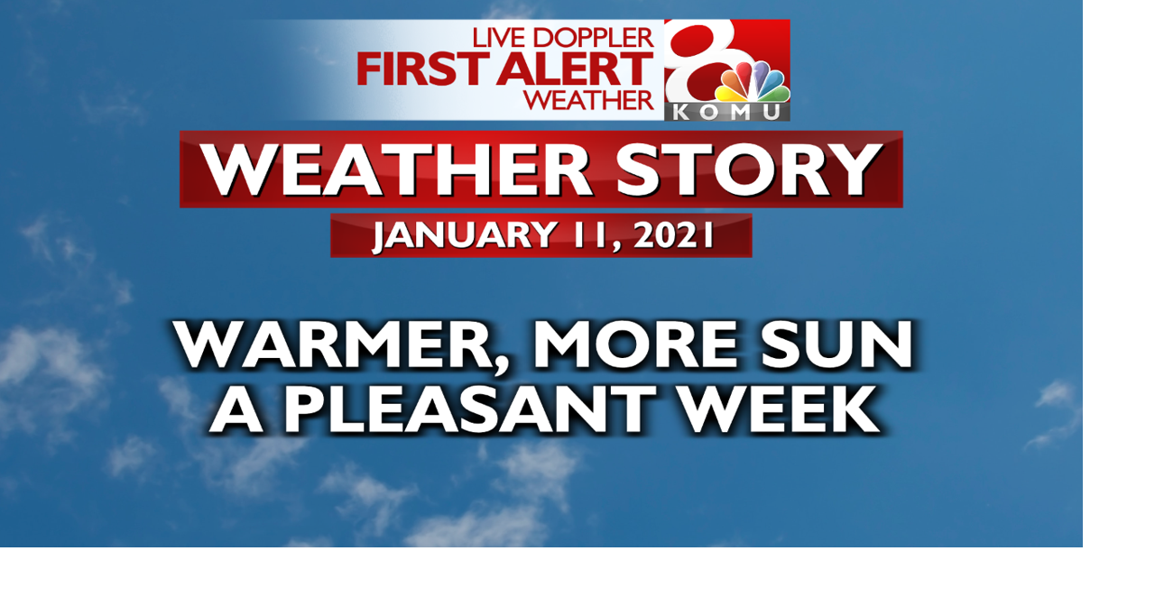 Forecast: A quiet week with warmer temps! | Weather | komu.com