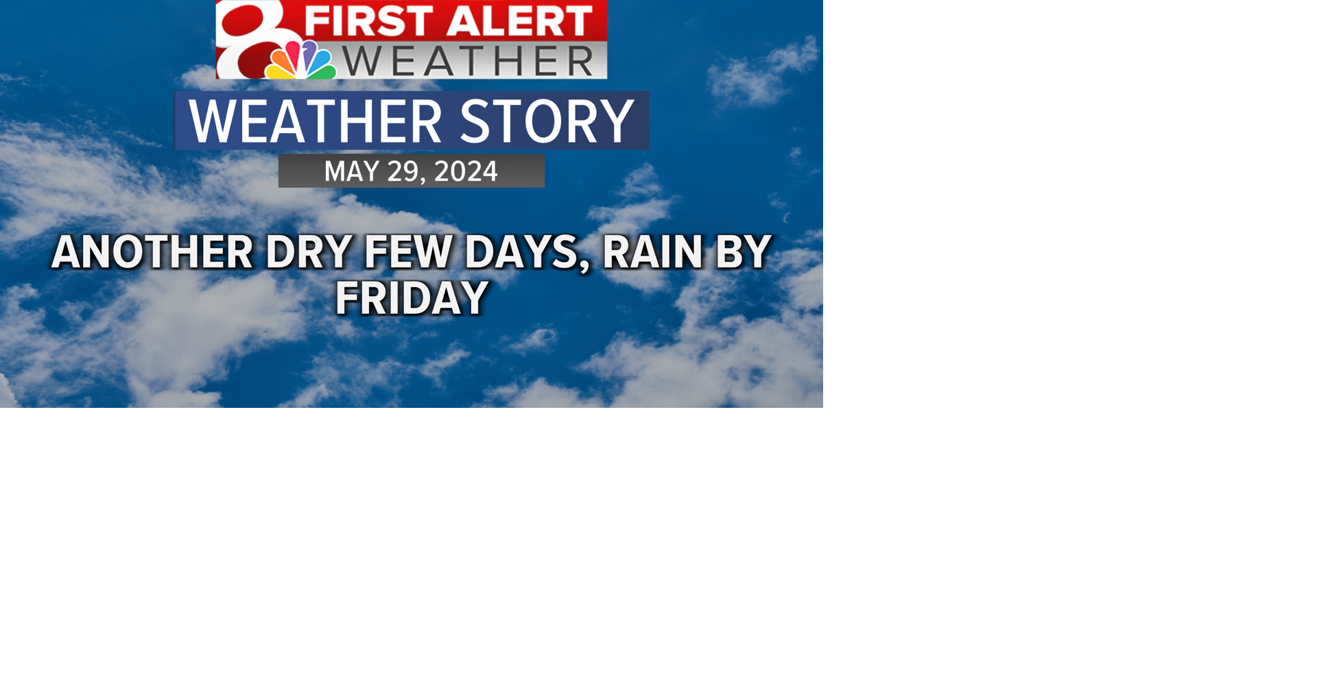 Forecast: Tracking rain chances by the end of the week | Weather | komu.com
