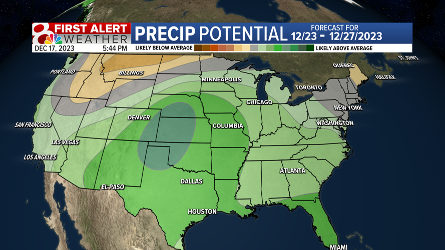 Forecast: A cool start to the week before warm and rainy conditions ...