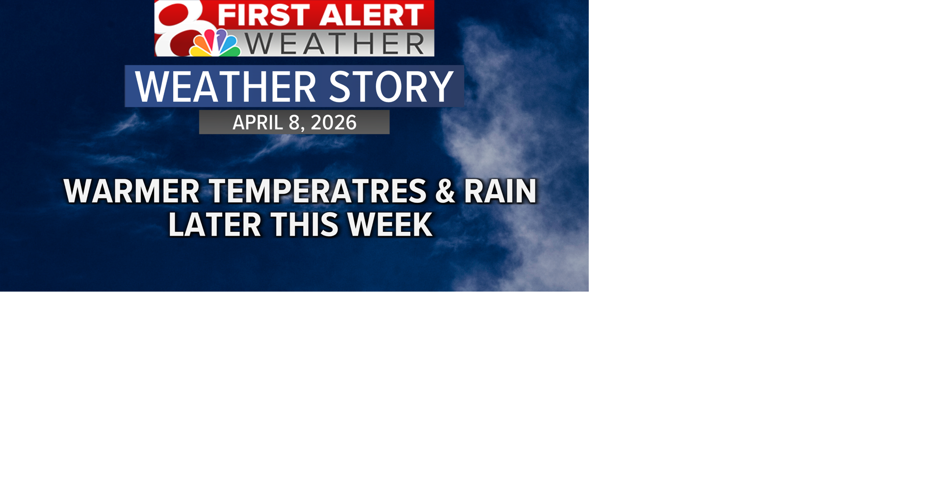 Forecast: Windy Wednesday with scattered rain and rumbles later this ...
