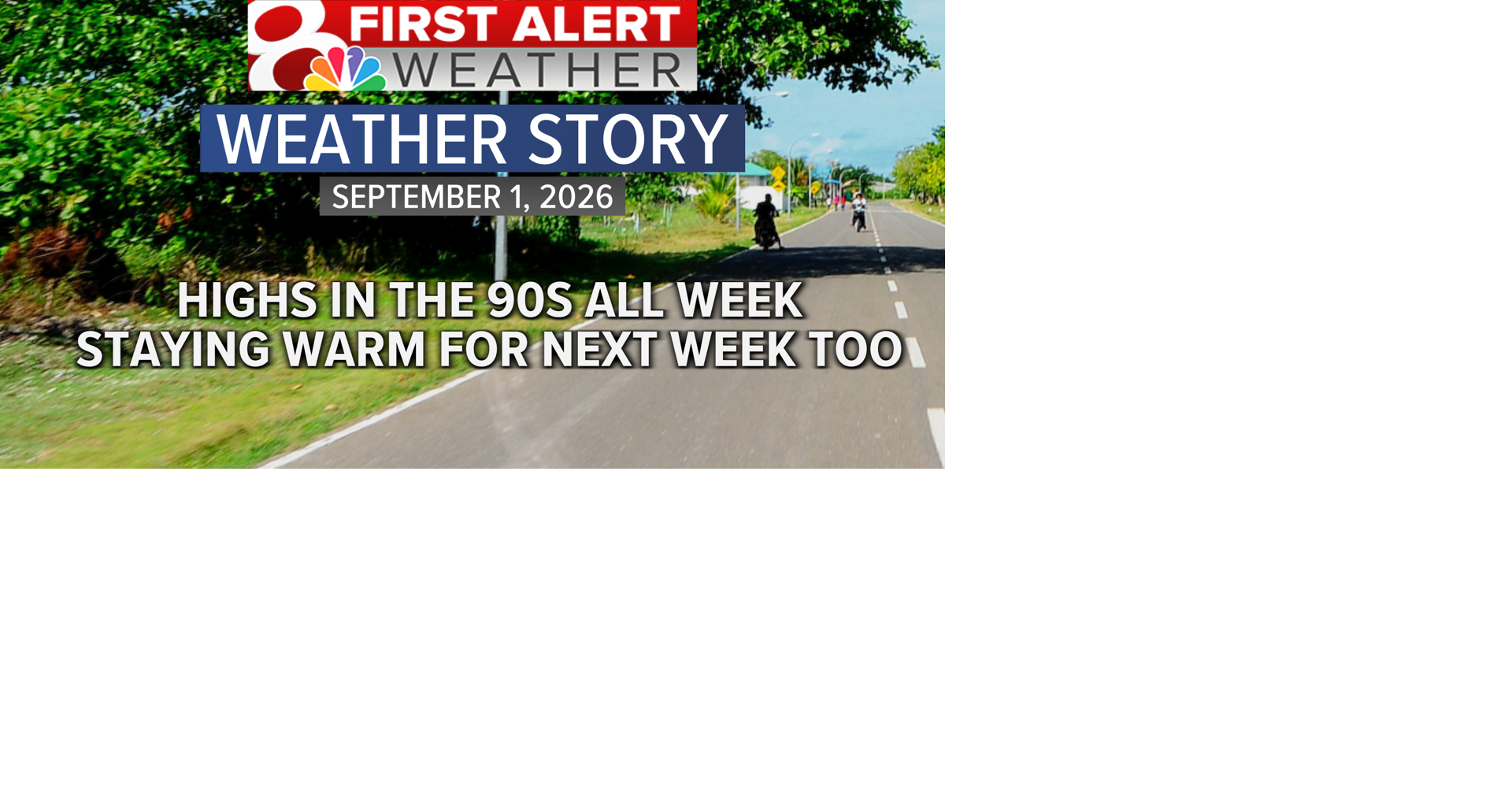 Forecast: Another hot day today, heat advisory continues