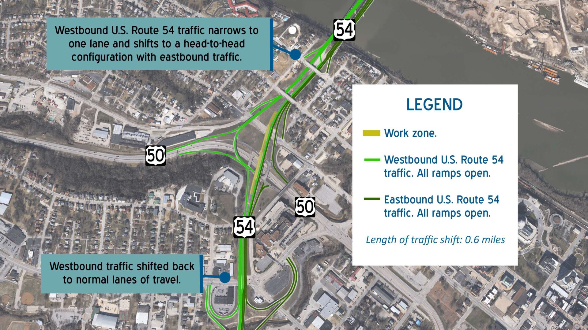 Maps released for U.S. 54 road work in Jefferson City | Mid