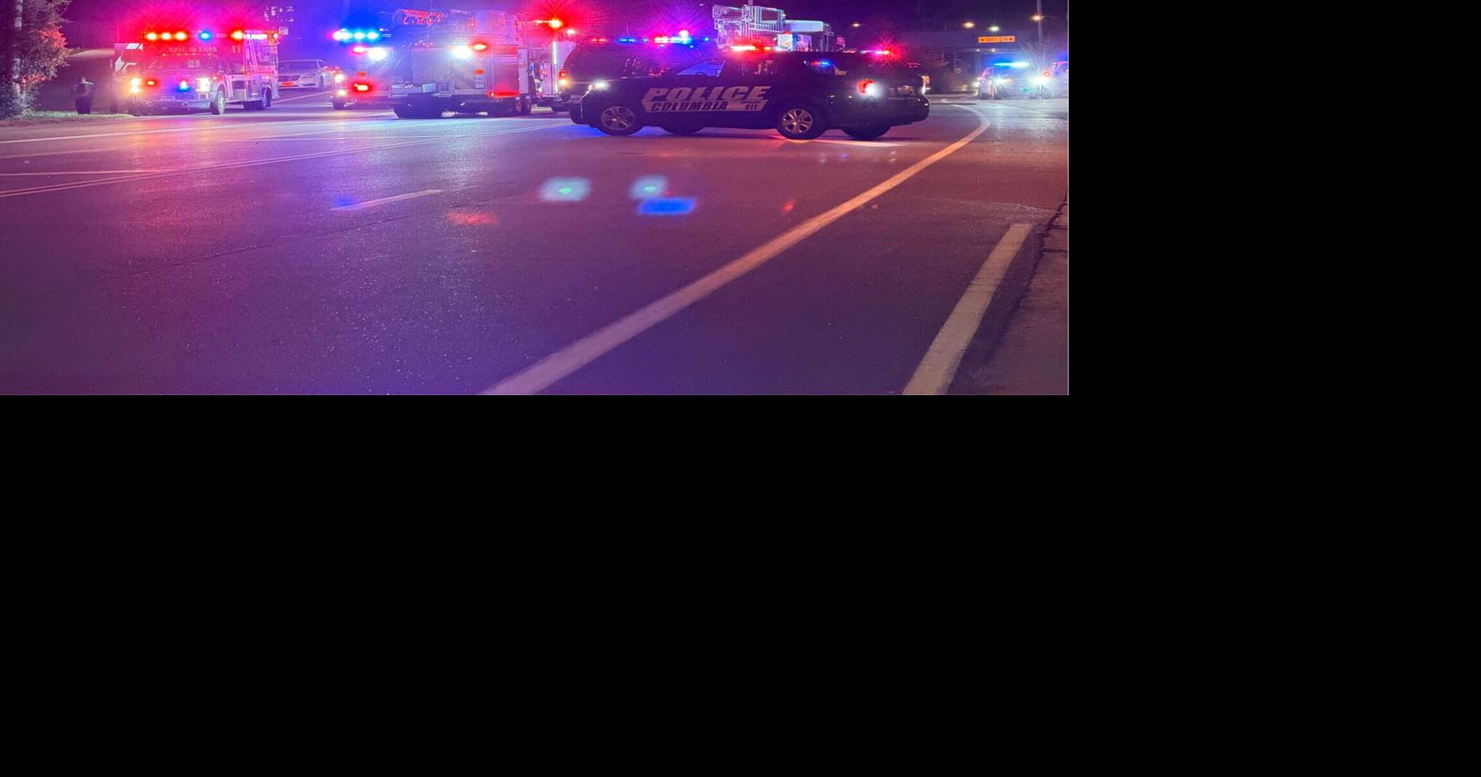 Person transported to hospital after vehicle overturns in crash on Business Loop 70