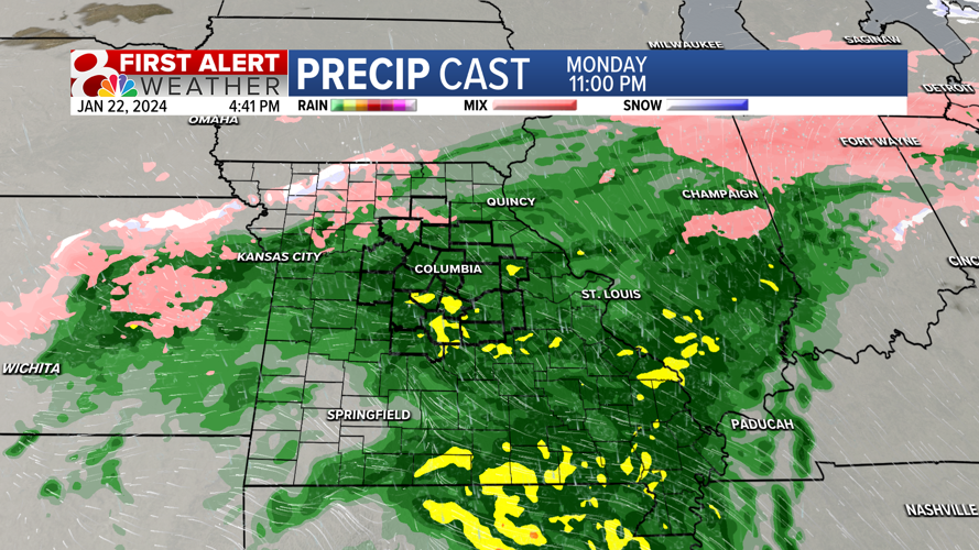 Patchy slick spots possible through Tuesday morning | Weather | komu.com