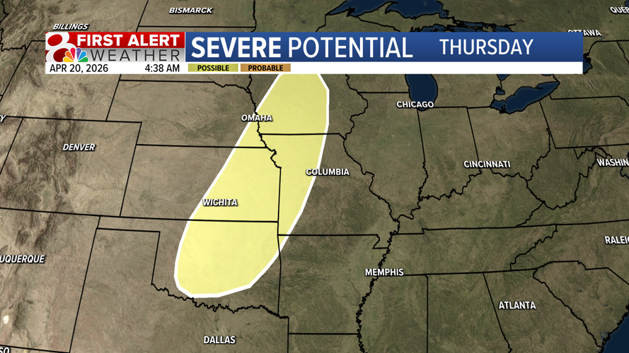 Gradual warming trend, rain chances later this week | Weather | komu.com