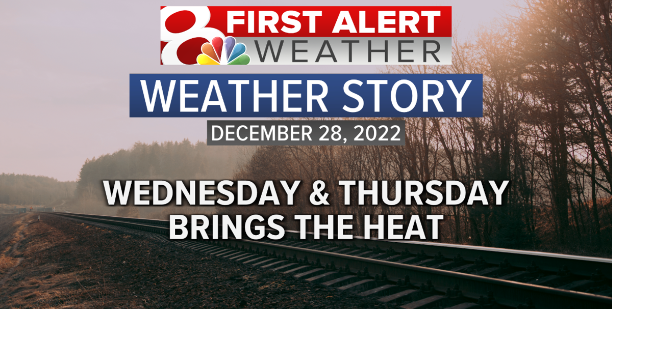 Forecast: Windy and warmer Wednesday, lots of snow melt expected too ...