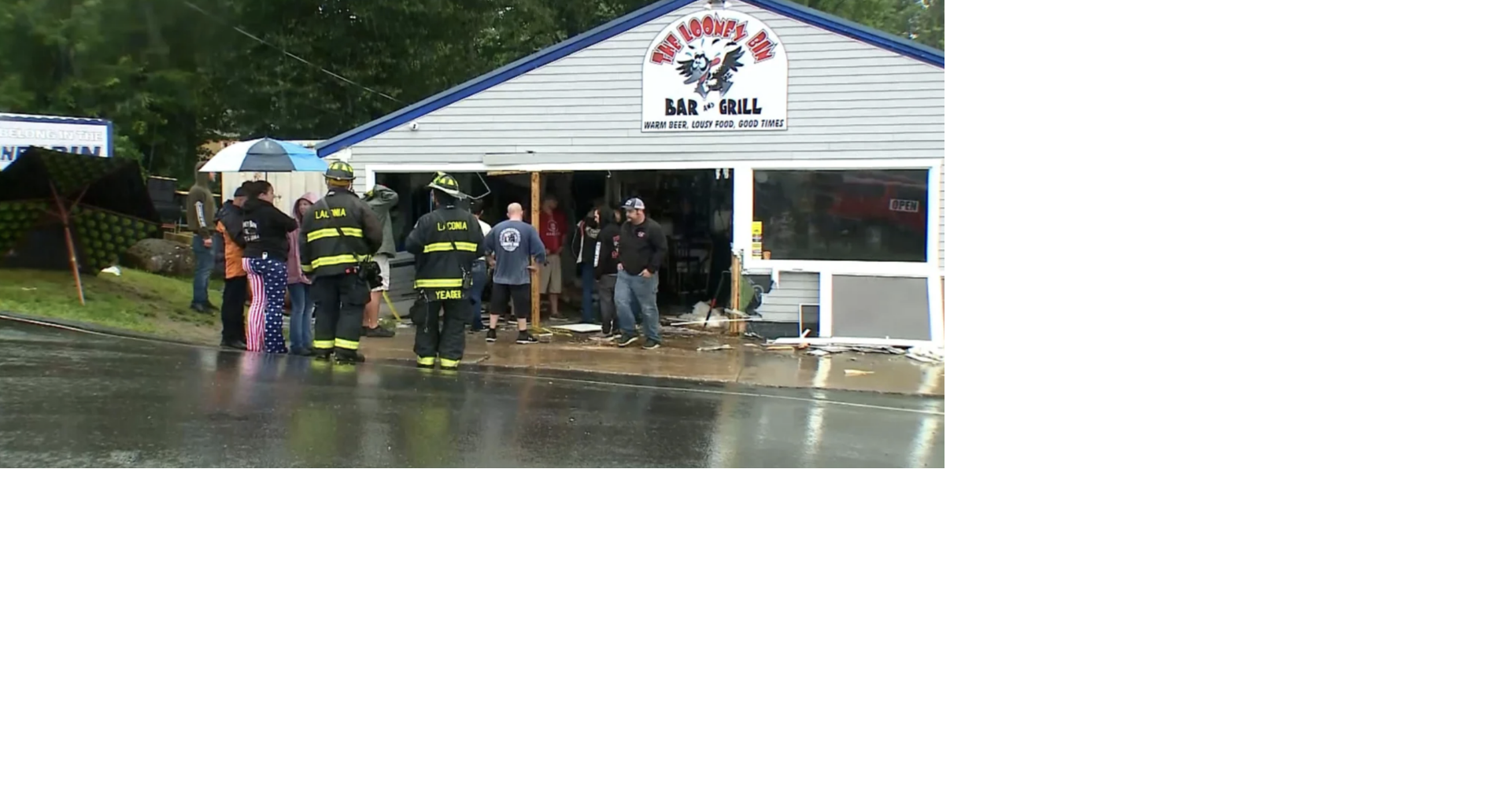 Dozens injured after vehicle crashes into New Hampshire restaurant
