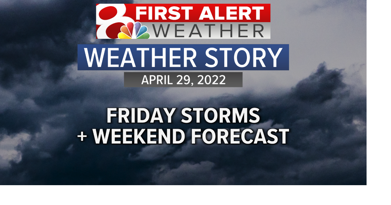 Forecast: Scattered storms for Friday morning, trending drier for the ...