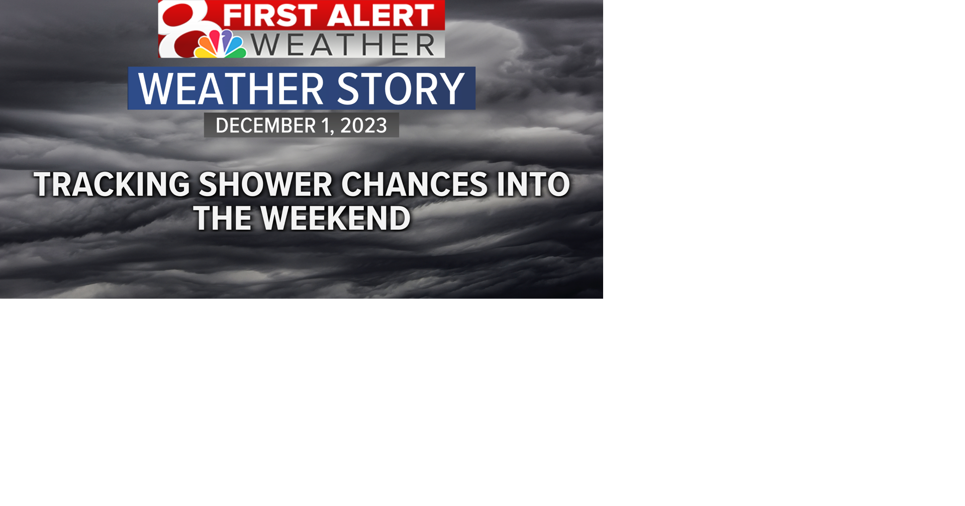 Forecast: Light Rain Chances Continue for the Weekend | Weather | komu.com