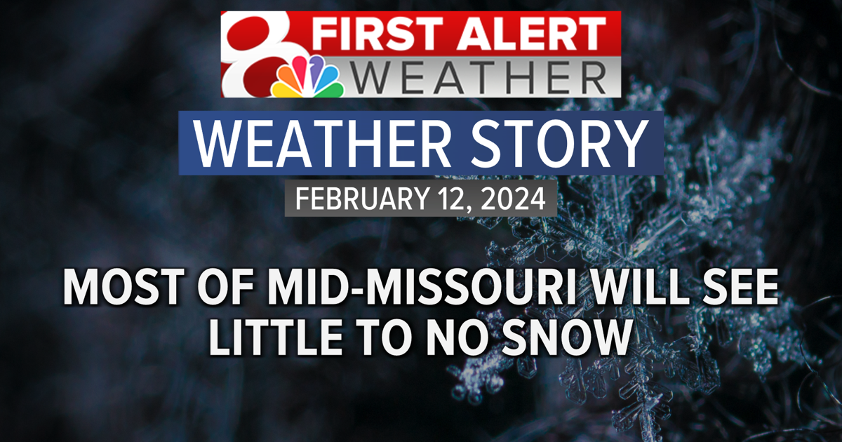 Weather In Missouri Forecast: Snow in southern Missouri, mild for mid-MO | Weather | komu.com