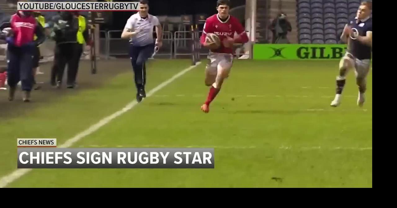 VIDEO: Welsh rugby star Louis Rees-Zammit agrees to contract with the ...
