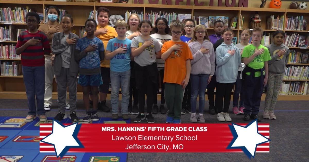 Lawson Elementary School - Mrs. Hankins' 5th Grade Class | Daily Pledge ...