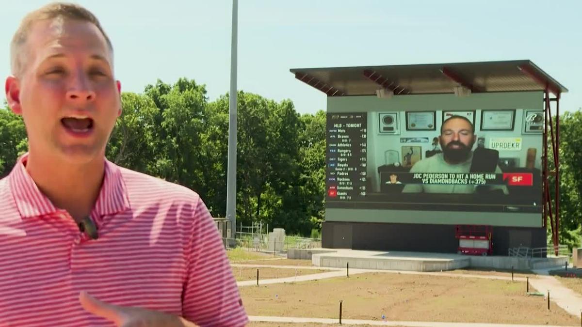 Westminster Promotional Video on Kauffman Stadium Scoreboard