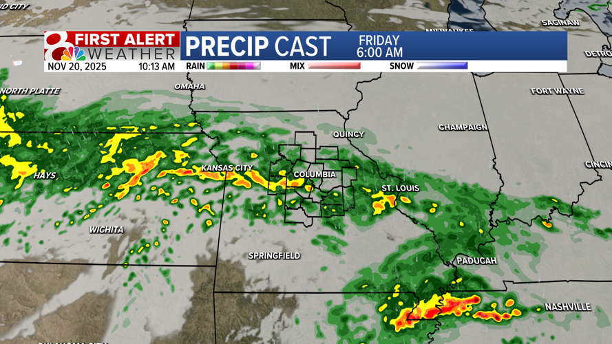 Forecast: Drying out this afternoon, with rain chances returning ...