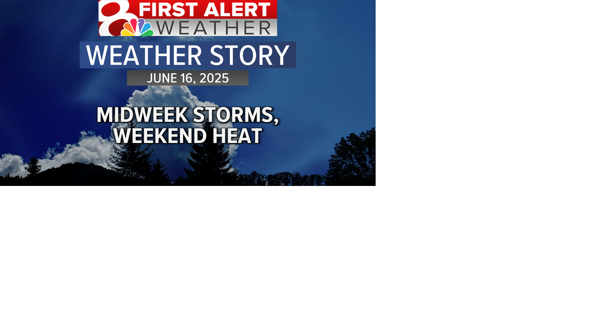 Forecast: Very warm week ahead, tracking storm chances | Weather | komu.com