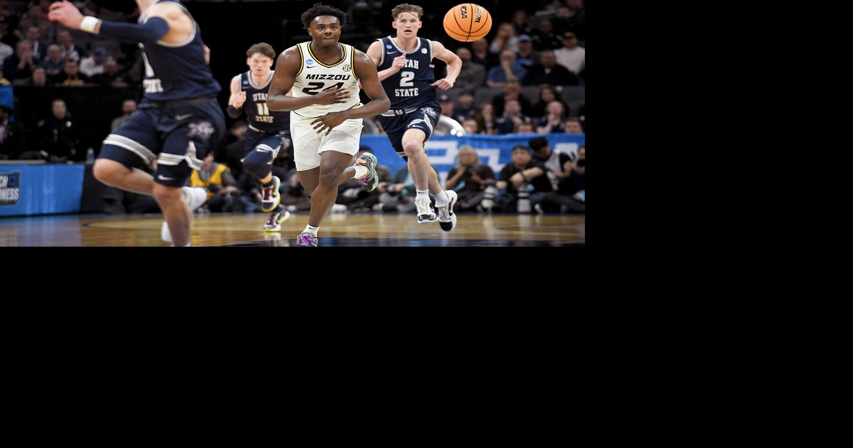 Missouri defeats Utah State 7665; will play Princeton in second round