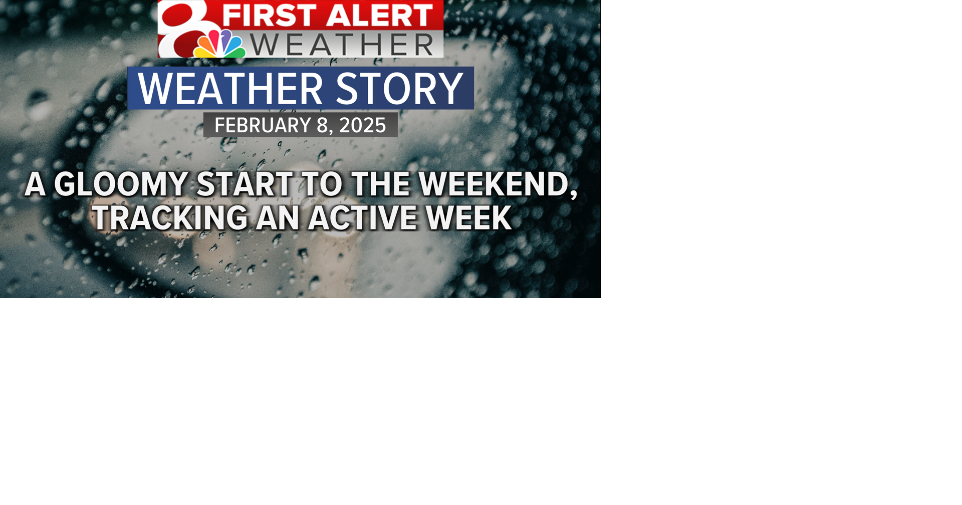 Forecast: A gloomy start to the weekend. | Weather | komu.com