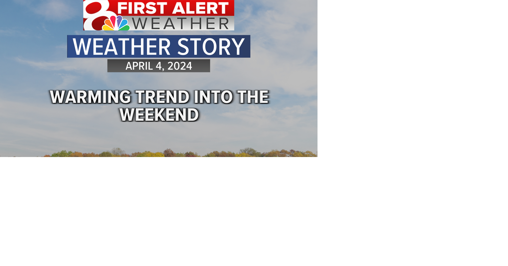 Forecast: Warming trend into the weekend | Weather | komu.com