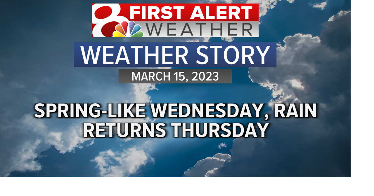 Forecast: Spring-like temps Wednesday, rain chances return Thursday ...