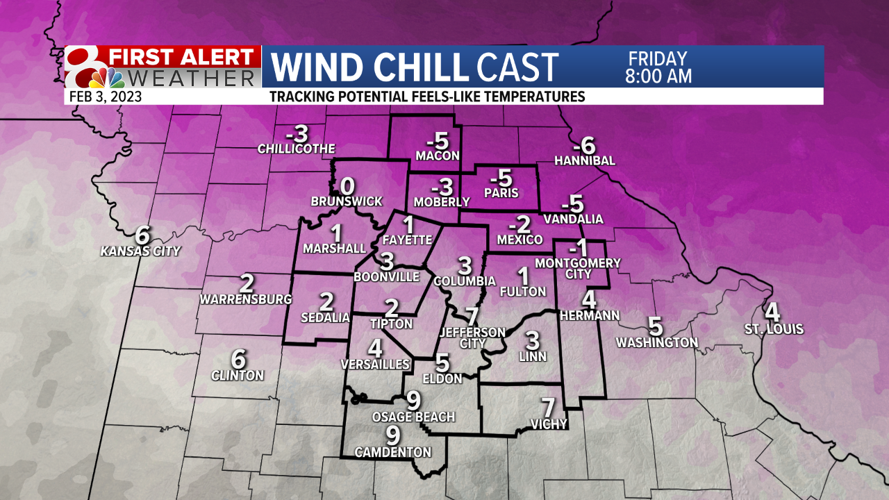 Forecast A frigid Friday with brisk wind chills, but the weather is
