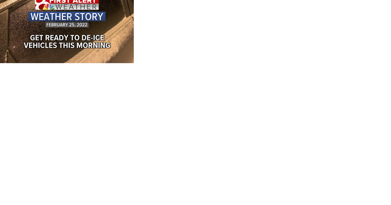 Forecast: Extra time needed to de-ice vehicles this morning, but the trends are warmer! - Vimarsana News
