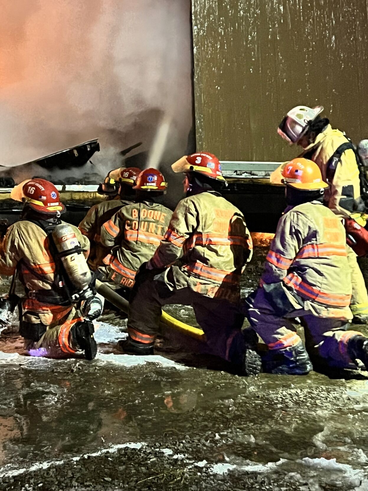 What it takes to fight fires in freezing temperatures MidMissouri