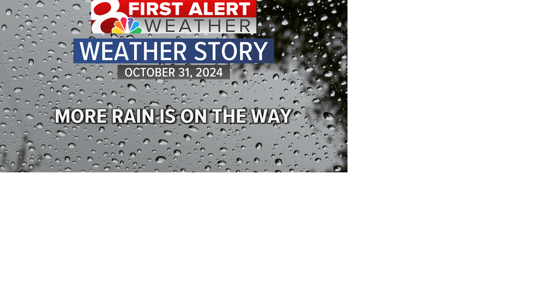 Forecast: A dry end to the week before rain returns this weekend ...