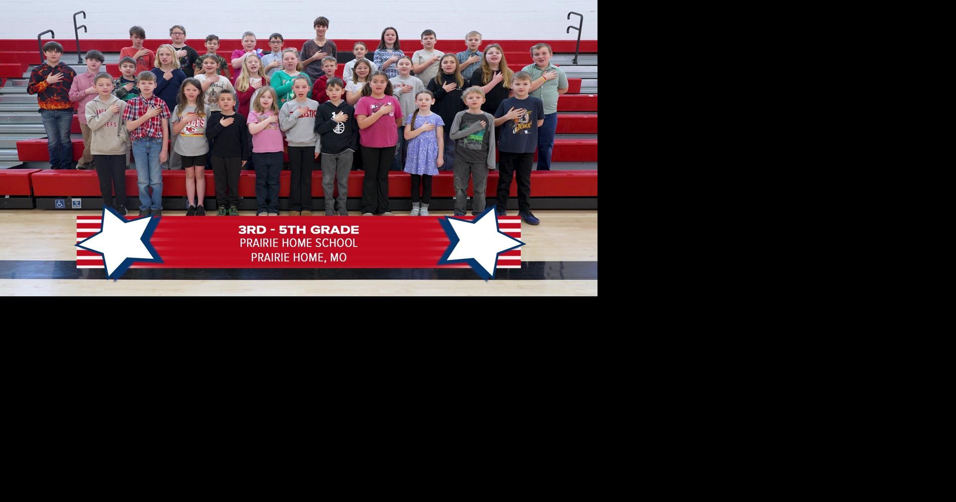 Prairie Home 3rd - 5th Grades | Daily Pledge | komu.com