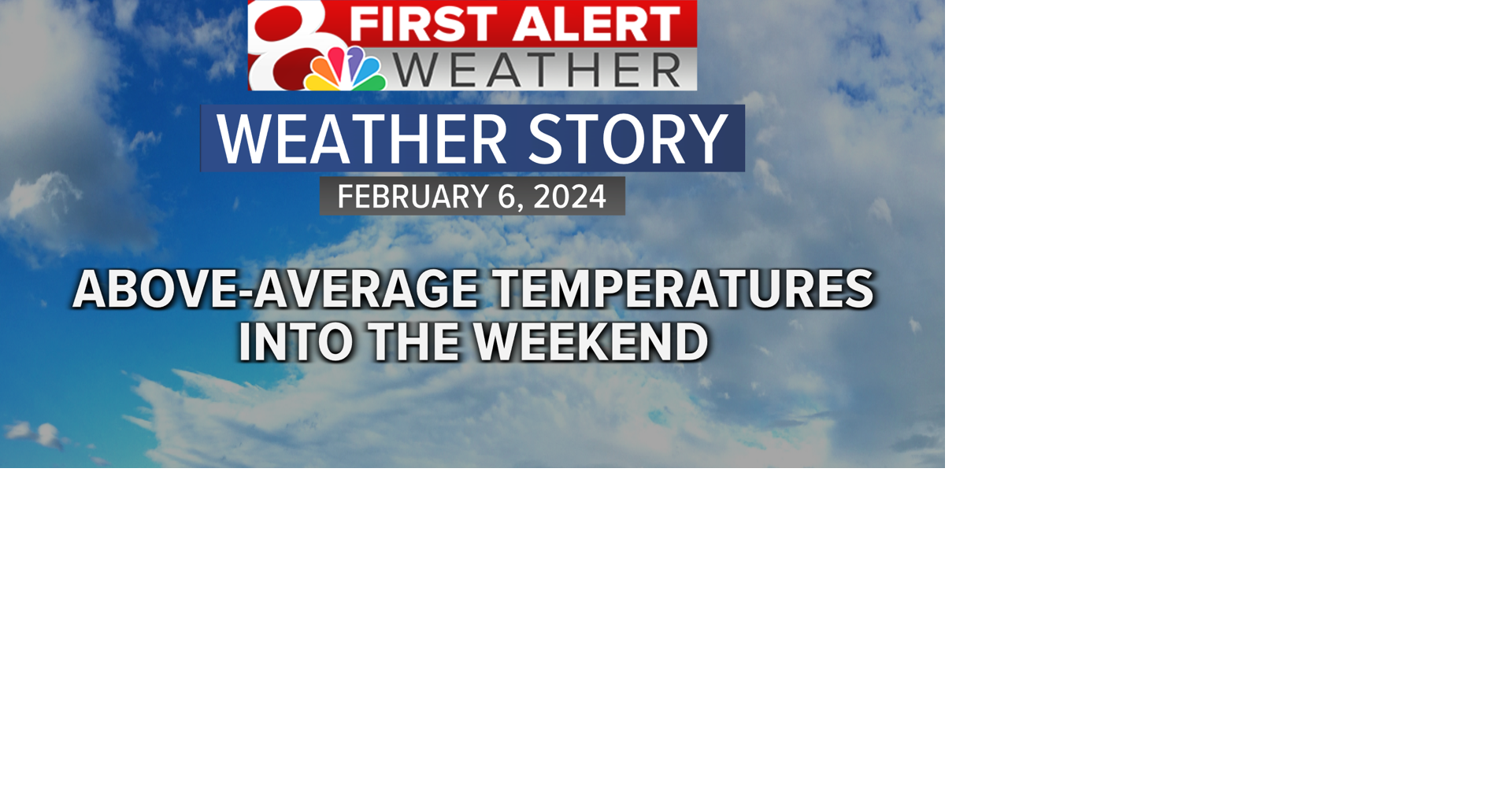 Forecast: The warming trend continues the rest of the week | Weather ...
