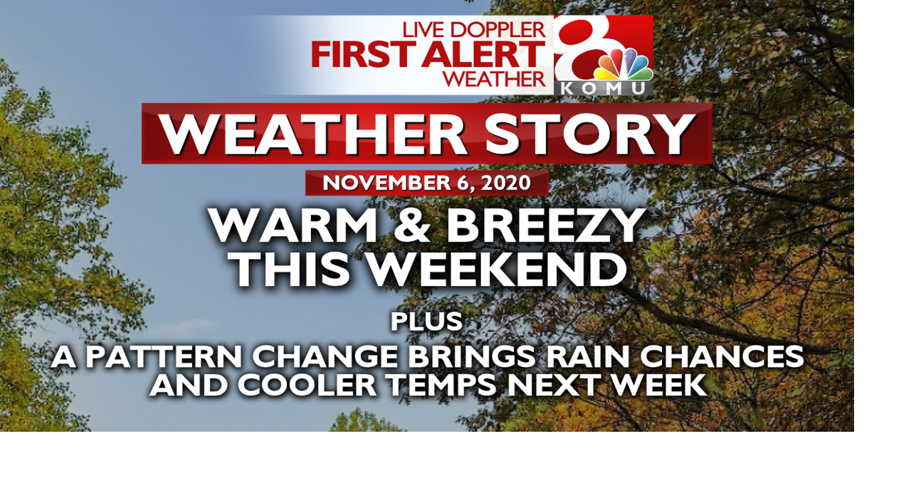 FORECAST: Warm For the Weekend, Then a Pattern Change | Weather | komu.com