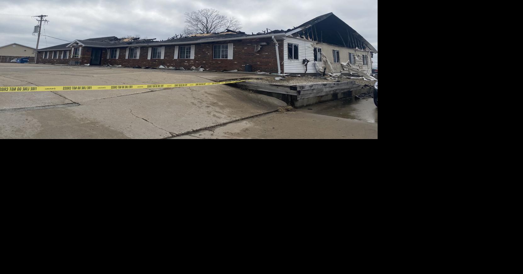 PHOTOS Missouri Probation and Parole Office after fire