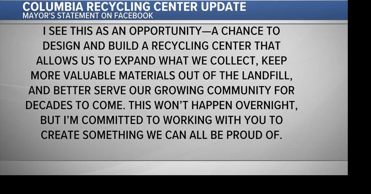 VIDEO: Mayor Barbara Buffaloe responds to recycling issues Tuesday | News | komu.com