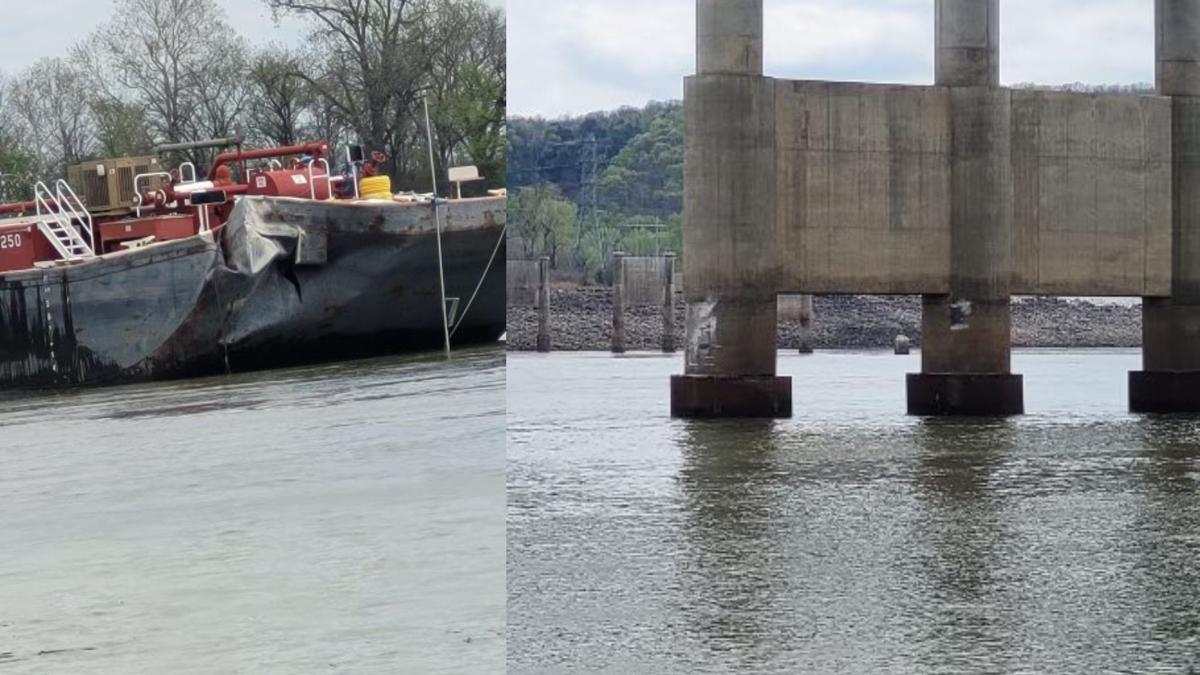 Oklahoma Highway Patrol says it is diverting traffic after a barge hit a bridge | Nation & World News | komu.com