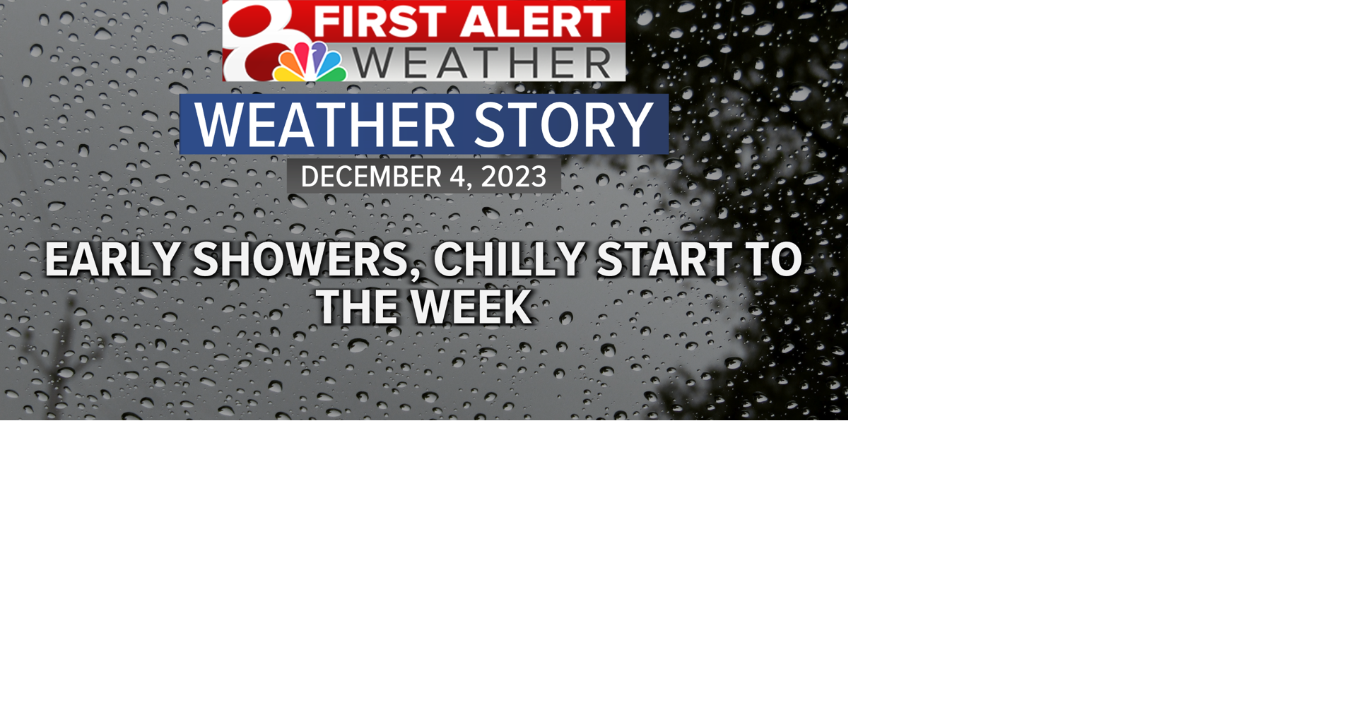 Early shower chances, gradual warming trend this week | Weather | komu.com