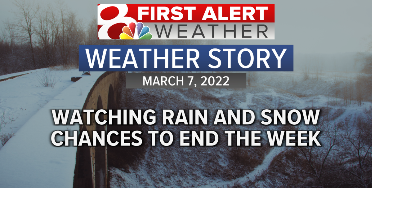Forecast: A slight warm up for the middle of the week before rain and ...