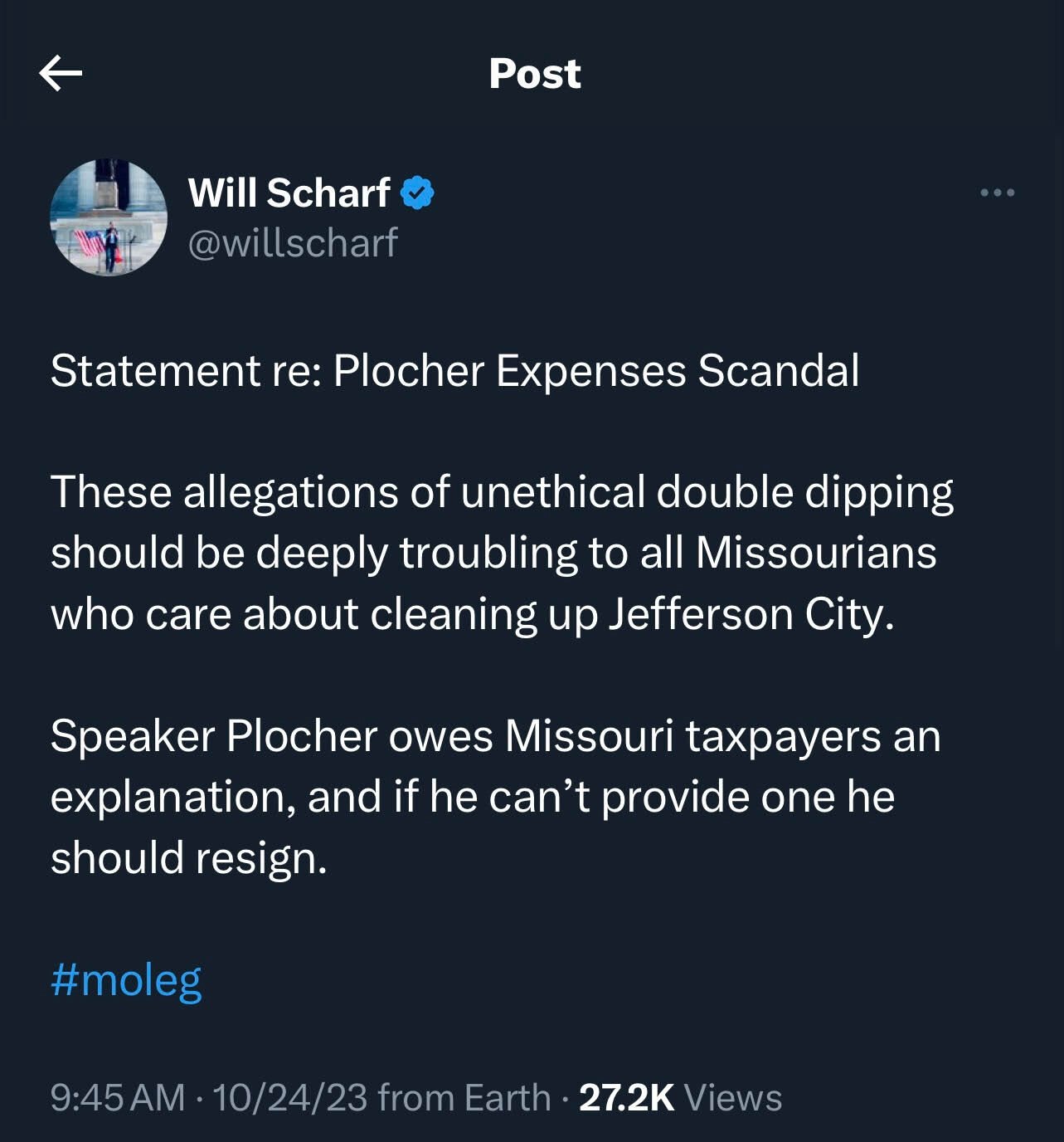 Missouri Republicans Call For Investigation Of House Speaker Dean ...