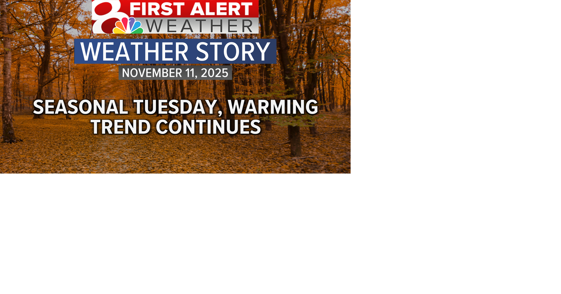 Forecast: Warming trend begins today, much warmer by the end of the ...