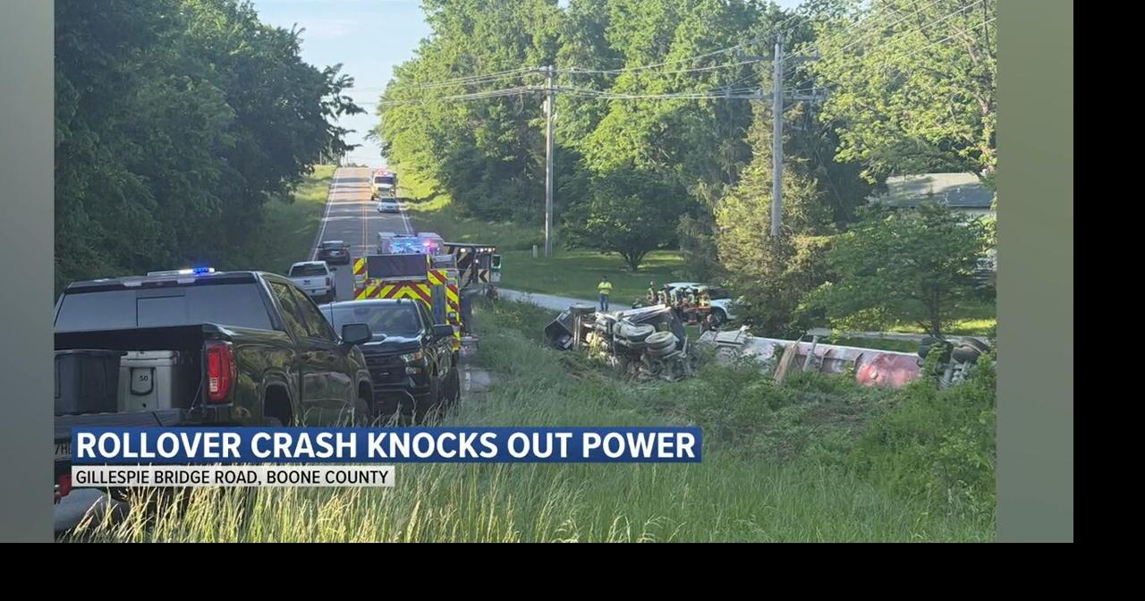 Semitruck rollover crash in Boone County leaves driver with serious ...