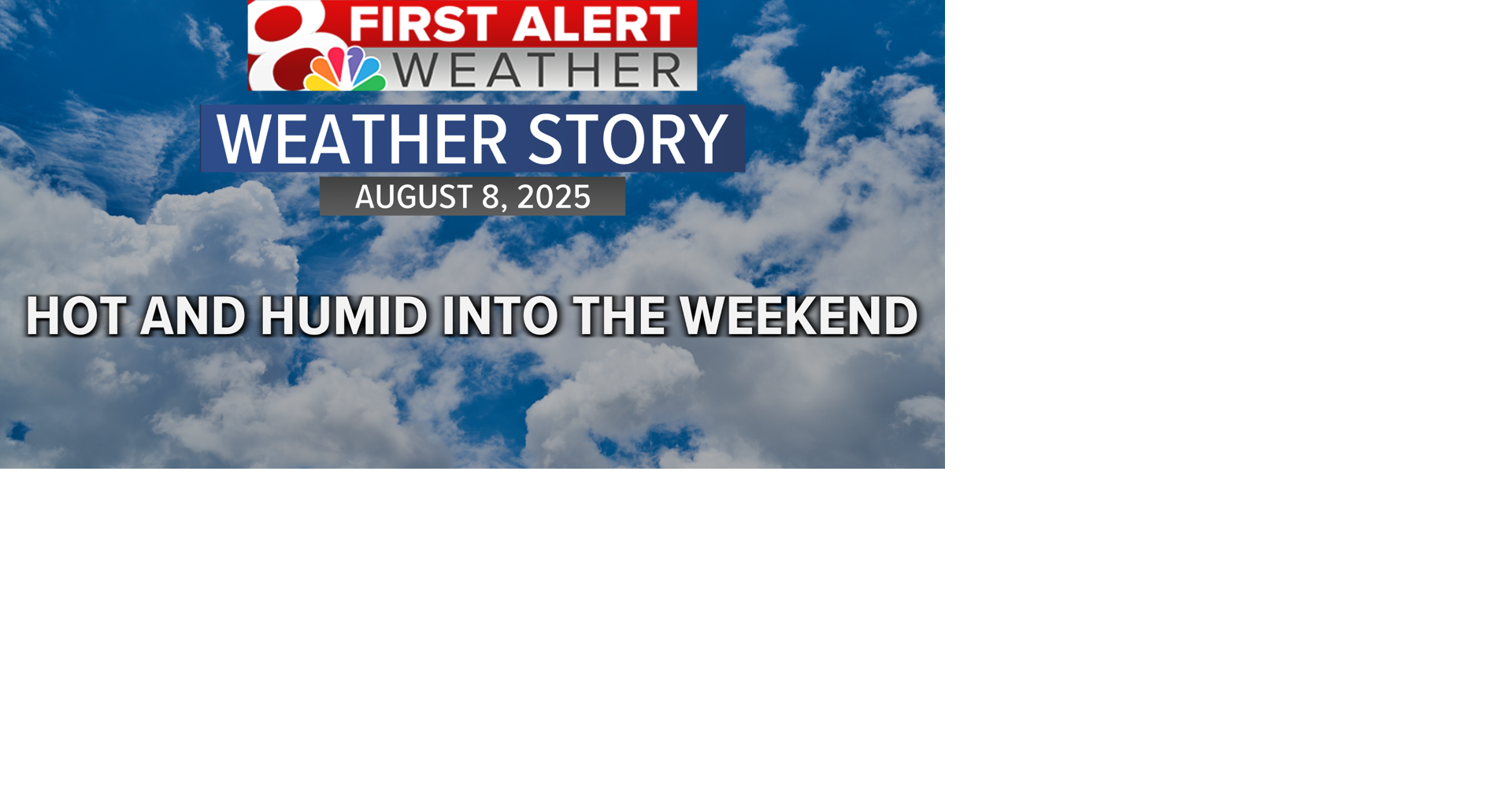 Forecast: Hot and humid into the weekend with some rain chances ...