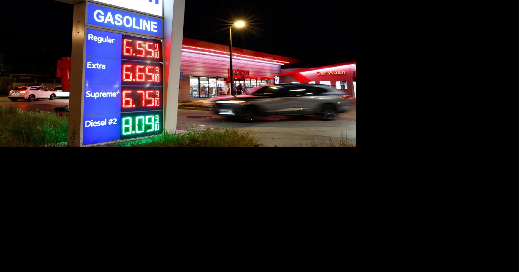 US gas prices hit $4 per gallon for first time since 2022 | Nation ...