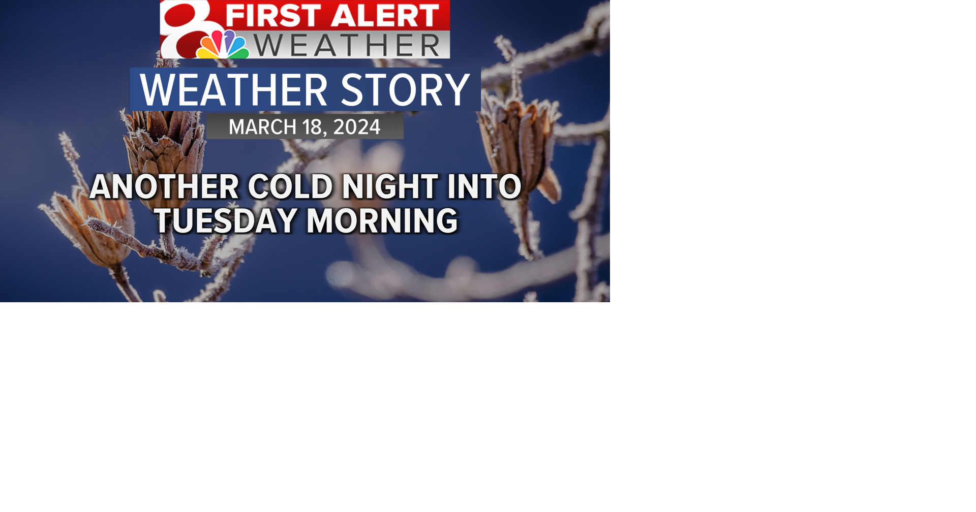 Cold start to the week, first day of Spring forecast | Weather | komu.com