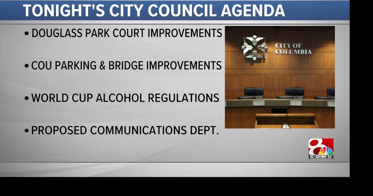 News Check-In: Douglass Park, COU parking improvements on Columbia City Council agenda