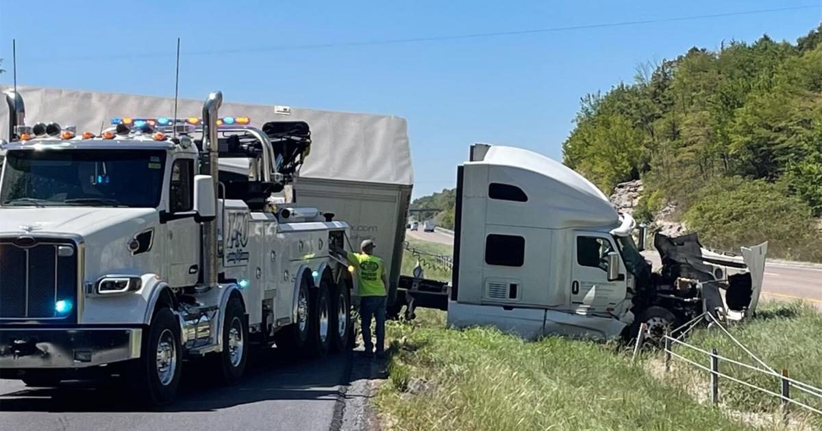 Truck driver injured after crash on eastbound I70 in Cooper County Truck driver injured after crash on eastbound I70 in Cooper County