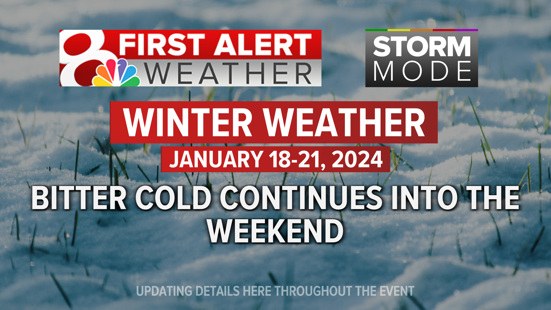 Columbia, Missouri weather forecast covers snow, winter storm warning